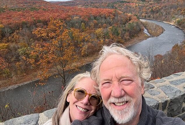 Melissa Gilbert penned a pleading letter to a judge asking for him to protect her husband, Timothy Busfield, after he was thrown in jail on child sex abuse charges. The couple is pictured together above in November