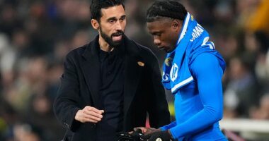 Real Madrid got off to a losing start under Alvaro Arbeloa (left) as they were dumped out of the Copa del Rey to second-tier Albacete