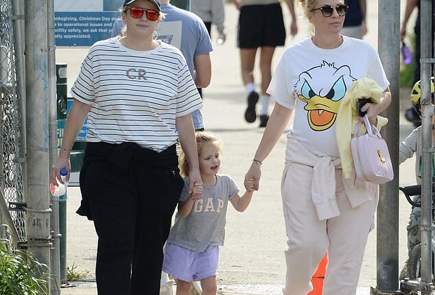 Rebel Wilson and Ramona Agruma enjoyed a family outing in Los Angeles on Sunday. Both pictured