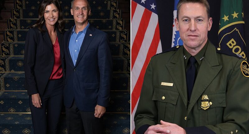 The man leading Customs and Border Protection faced an aggressive plot by Homeland Security Secretary Kristi Noem trying to force him out of the role, a new report claims. Noem and her close ally Corey Lewandowski, a special government employee at DHS, waged a war against CBP Commissioner Rodney Scott over disagreements over how to reach President Donald Trump's lofty deportation goals. Eight sources told the Washington Examinerthat Noem and Lewandowski tried to usher Scott towards exiting the agency – and two people described their tactics as 'evil.' The campaign, they say, was meant to make Scott feel so uncomfortable at work that he would want to resign. But the results, sources claim, ended up negatively impacting families of some senior CBP staff.