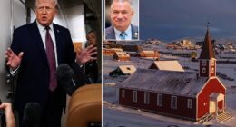 President Donald Trumpcould very well face his first second-term impeachment if he crosses the line to take Greenland by force, according to a retiring GOP congressman. Republican Congressman Don Bacon of Nebraska claims a US invasion of the Arctic island might go too far and could prompt his party to launch a third impeachment against the two-term president. He acknowledged that while the president doesn't like 'being told no,' he might need to accept it in this case, according to the Omaha World-Herald.