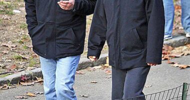 Andrew Mountbatten-Windsor and Jeffrey Epstein in December 2010.The former prince invited the paedophile to dinner at Buckingham Palace days after his house arrest ended