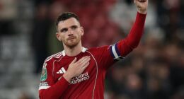 Andy Robertson could move to Tottenham for just £5million in the January transfer window