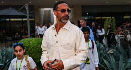 Rio Ferdinand (pictured) has accused former Manchester United team-mates Paul Scholes and Nicky Butt of getting 'personal' with Lisandro Martinez