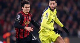 Rodrigo Bentancur suffered a knee injury while playing at Bournemouth last week