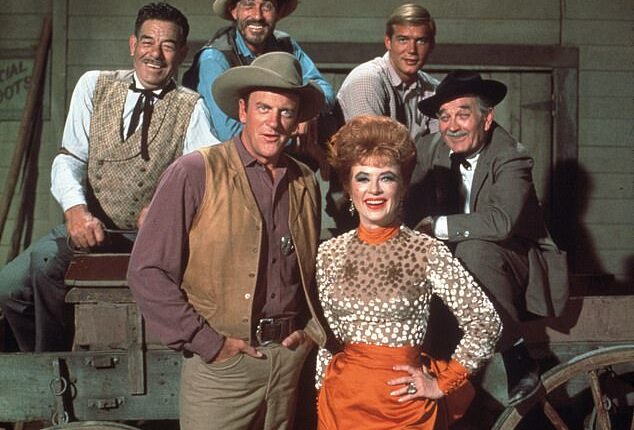 Roger Ewing (top right), who played deputy marshal Thad Greenwood on the beloved television series Gunsmoke, has died at age 83