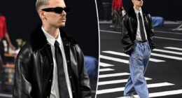 Romeo Beckham walks the runway for Willy Chavarria amid family drama