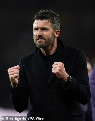 Carrick has won two games from two since taking the job until the end of the season