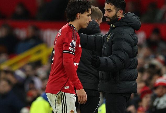 Ruben Amorim reportedly squared up to Lisandro Martinez in a heated training ground encounter