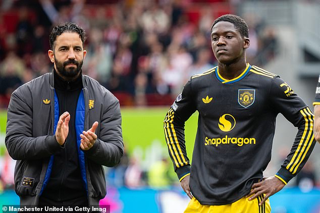 Ruben Amorim was hired as a coach but the likes of Kobbie Mainoo have drifted under him