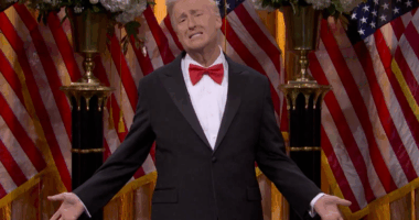 SNL cold open skewers Trump’s obsession with winning prizes – and taking other people’s: ‘I love me!’