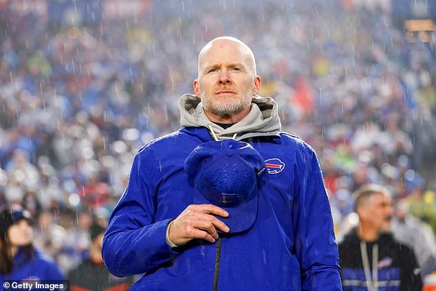 Sean McDermott paid an emotional tribute to Buffalo Bills fans following his firing on Monday