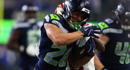 Seattle Seahawks running back Zach Charbonnet has torn his ACL and is out for the season
