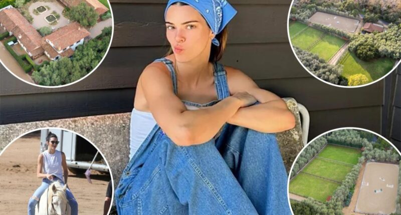 See Kendall Jenner's sprawling $23M equestrian estate in hotspot celeb hideaway