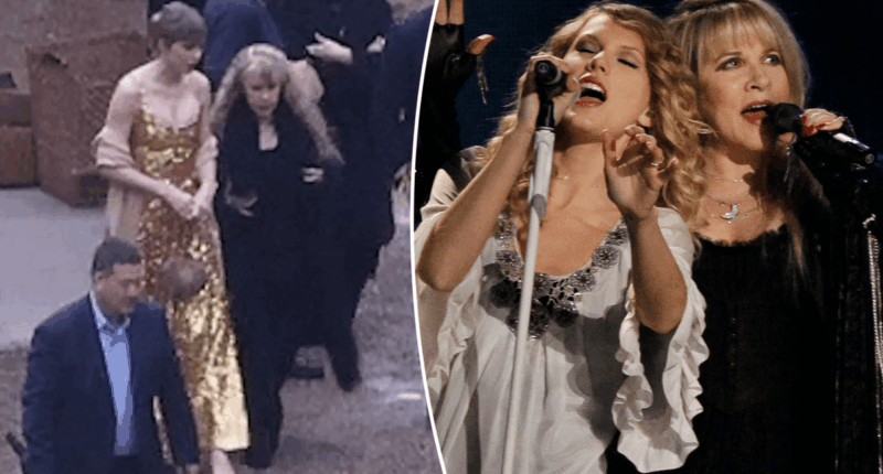 See Taylor Swift & Stevie Nicks rings in 2026 at Este Haim’s New Year’s Eve wedding