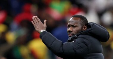 Senegal boss Pape Thiaw storms out of press conference after being jeered by Moroccan journalists