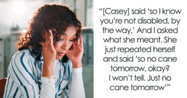 “She’s Insane”: Woman Films Her Coworker After Work To Try To Prove That She’s Not Actually Disabled