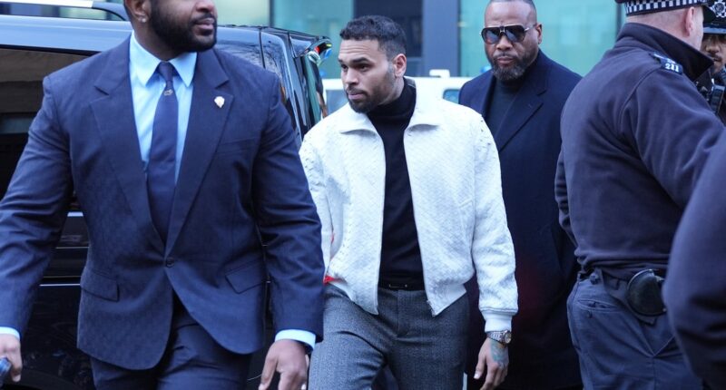 Singer Chris Brown appears in London court for ‘bottle attack’ case