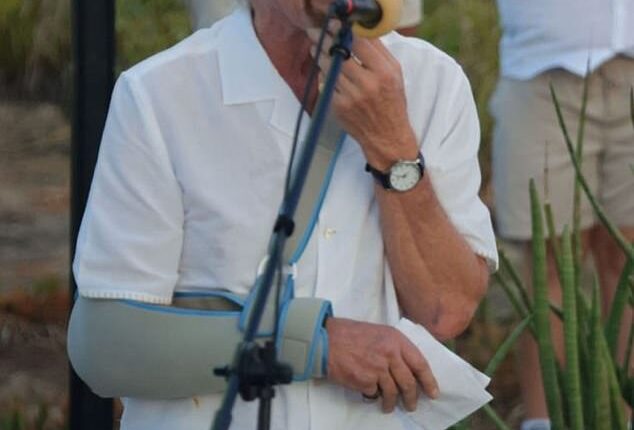 Sir Richard Branson has paid tribute to late wife Joan in a special New Year service filled with 'songs, laughter and tears', some weeks after her death at the age of 80