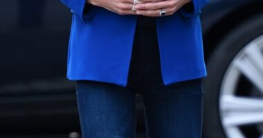 Skinny jeans are back and fit for royalty, with the Princess of Wales being spotted out in a pair during a 2023 visit to Marlow, Buckinghamshire