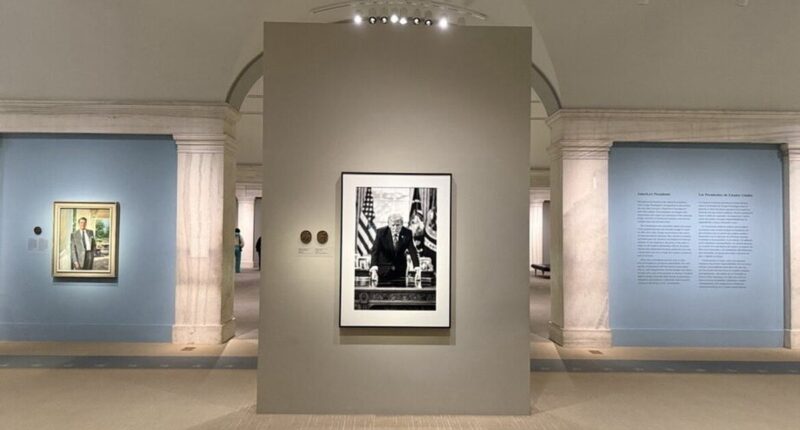 Smithsonian swaps portrait of Trump - and removes any reference to his impeachments