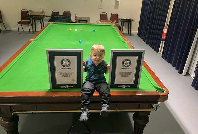 Snooker prodigy Jude Owens has landed multiple Guinness World Records by becoming the youngest person to nail two trick shots