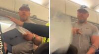 “Steroids Are Bad:” Bodybuilder Removed From Flight After Erupting With Fury At Elderly Passenger