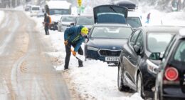 Storm Goretti live: 30cm of snow and 90mph winds set to hit UK as ‘do not travel’ warnings issued