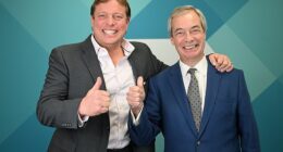 StrictlyCome Dancing Star Thomas Skinner (pictured, left) has joined Reform, the party has today confirmed