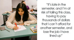 Students Push Back After Professor Enforces Phone Rule Without Warning: “I’m At Risk Of Failing This Class”