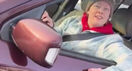 The footage allegedly recorded by ICE agent Jonathan 'Jon' Ross shows how Renee Nicole Good (seen in her car) and her wife apparently taunted ICE agents before the fatal shooting