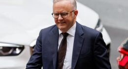 Anthony Albanese's (pictured) approval rating has dropped to minus 22 in a new Resolve poll