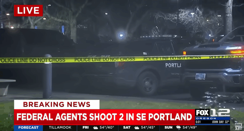 Portland shooting involving CBP and illegal gang members.