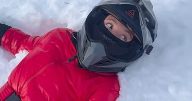 Sydney Sweeney appeared to be embracing full winter-wonderland mode in a dreamy new Instagram video that gave fans a glimpse into her latest getaway