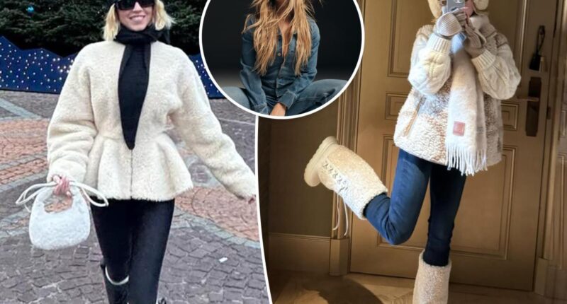 Sydney Sweeney wears American Eagle jeans in winter photos after ad controversy