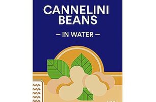 400g tin cannellini beans, 49p
