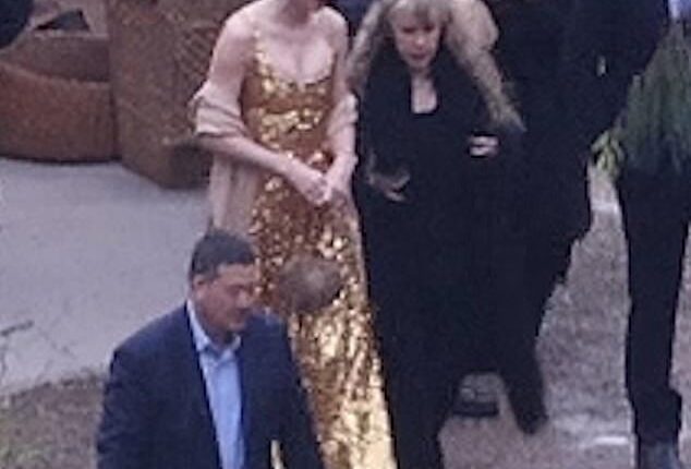 Taylor Swift stole the spotlight alongside Stevie Nicks at Este Haim's wedding