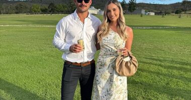 Bec Cvilikas could be heading for The Block for the 2026 season - and fans of the show are not happy. Pictured with fiancé Kody Griggs