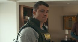 The Night Agent. (L to R) Ward Horton as Governor Richard Hagan, Jennifer Morrison as Jenny Hagan in episode 309