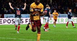 Tawanda Maswanhise has scored 15 goals in all competitions for Motherwell this season