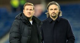 Sporting director Lutz Pfannenstiel (right) has tasked Peter Leven with steadying the ship