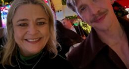 The Traitors cast let their hair down as they kick off celebrations after Stephen Libby (pictured right with Harriet Tyce) and Rachel Duffy's epic win on Friday