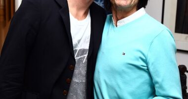 Last week, Jesse Wood, who is the son of Rolling Stones guitarist Ronnie Wood (pictured together in 2021) candidly revealed how he was living on barely £1,000 a month