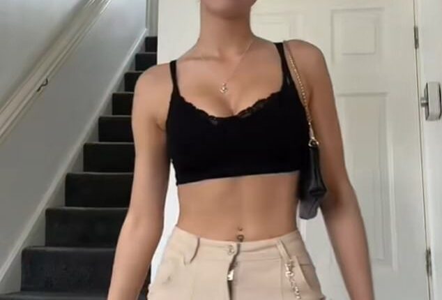 Revealing that you have no friends has become a growing trend online, with hundreds of TikTok users, including UK-based Amy Mulligan, pictured, revealing their reasons as to why