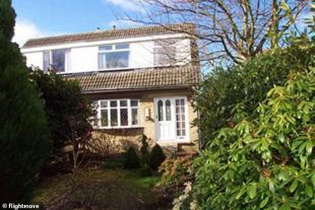 Sidrah Nosheen had been living a seemingly ordinary life in a rented suburban semi (pictured) in the quiet village of Wyke, on the outskirts of Bradford