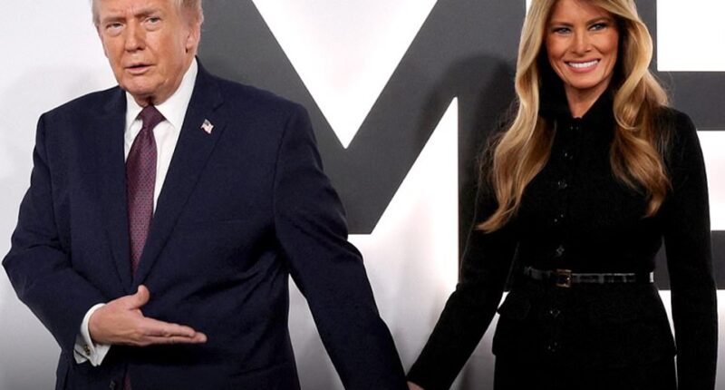 Melania Trump proudly addressed the audience at her movie premiere on Thursday night, claiming she was offering a rare insight into the presidency. 'Some have called this a documentary. It is not,' the First Lady said on stage at the newly renamed Trump-Kennedy Center. 'It is a creative experience that offers perspectives, insights and moments that only few perceive.' The documentary, titled Melania: Twenty Days to History, chronicles the dramatic lead up to Donald Trump's second inauguration, following the First Lady from Mar-a-Lago to Manhattan. Melania donned a Dolce and Gabbana buttoned dress and black stilettos as she was joined by Trump and a host of showbiz and political stars including Dr. Phil, Nicki Minaj and Defense Secretary Pete Hegseth. The President told reporters on the red carpet: 'This is like the good old days when the Academy Awards used to get ratings.'