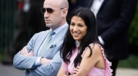 The power couple loved by Trump and loathed by liberals: Stephen Miller has vowed to oversee the biggest deportation in US history and even allies say he has the 'bedside manner of Himmler'... and his wife is no shrinking violet either!