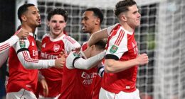 Viktor Gyokeres bagged a much-needed goal in Arsenal's semi-final first leg win