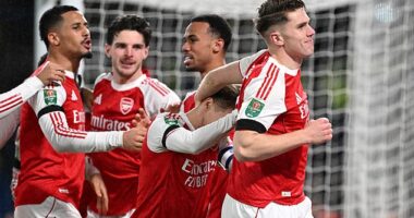 Viktor Gyokeres bagged a much-needed goal in Arsenal's semi-final first leg win