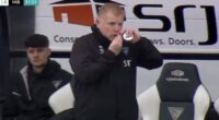 Neil Lennon was spotted popping a pouch under his lip while managing Dunfermline in the Scottish Cup
